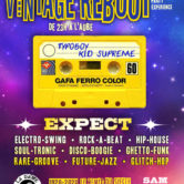 VINTAGE REBOOT Soirée d’Ouverture Officielle (BOAT PARTY)