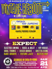 VINTAGE REBOOT Soirée d’Ouverture Officielle (BOAT PARTY)